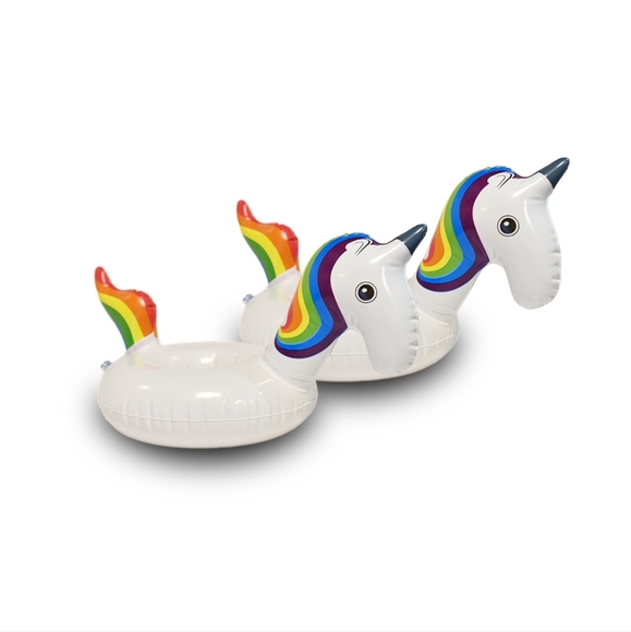 Cheezos Other - NIB Inflatable Cup Holders (Unicorns)